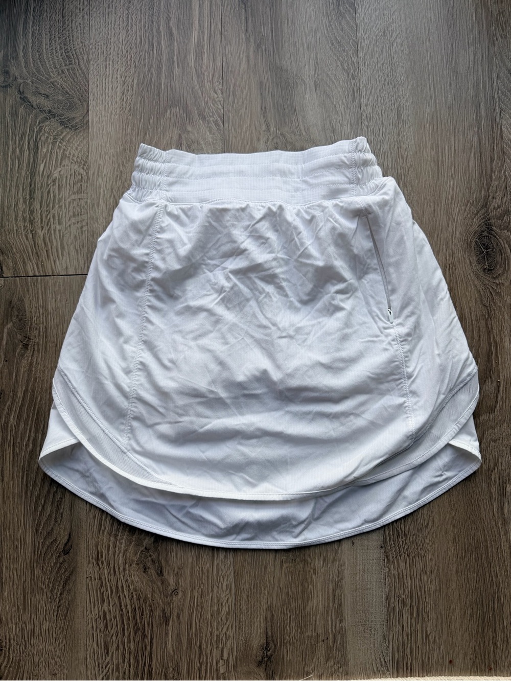 lululemon athletica White High-Low Active Skirt